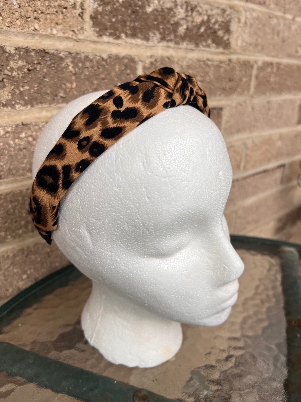 Leopard Knotted Headbands for Women